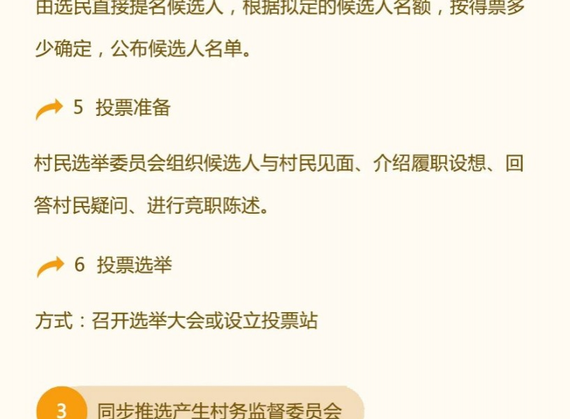 一图读懂村“两委”换届工作总体要求 - 靖西市·靖西网