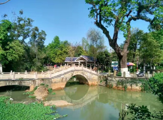 靖西市中山公园 - 靖西市·靖西网