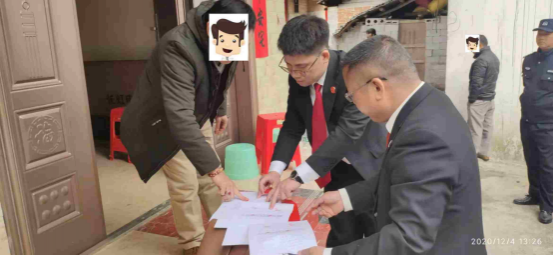 岂因一尺阳台困邻里，靖西法院法官多方走访促和解! - 靖西市·靖西网