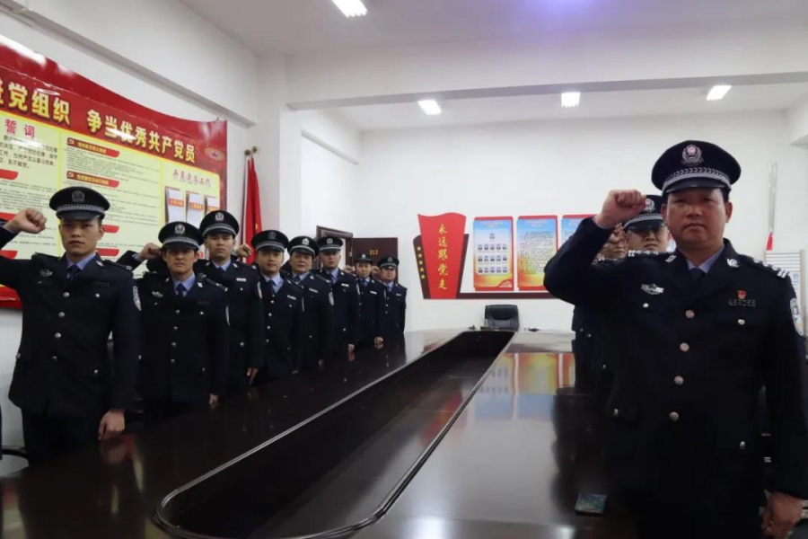 靖西市法院开展庆祝首个“中国人民警察节”活动 - 靖西市·靖西网