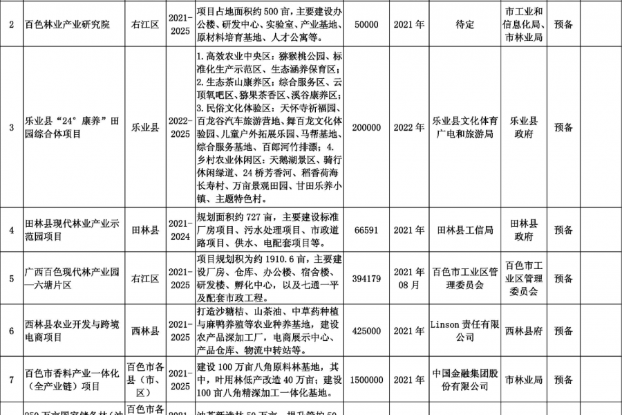 靖西德保那坡也要建机场？看看百色市重大工程项目表！！！ - 靖西市·靖西网