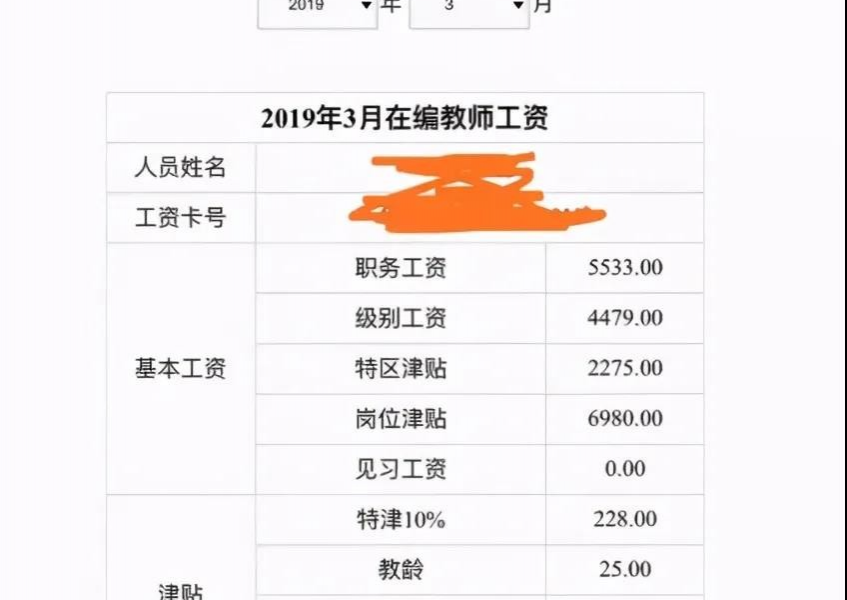深圳1张普通教师工资表火了：真正的职场高手，有多可怕？ - 靖西市·靖西网