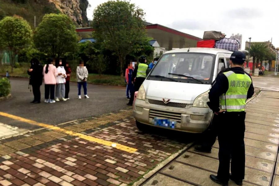 今天，靖西交警出手了 - 靖西市·靖西网