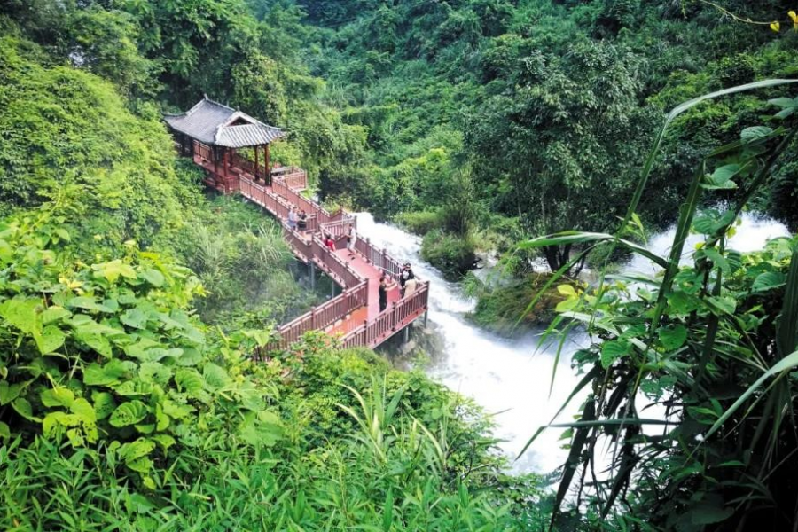 靖西古龙山大峡谷将举办第1届霓裳节 - 靖西市·靖西网