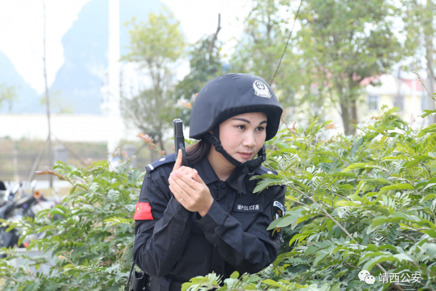 靖西边陲女刑警苏银环 背井离乡不负一身藏蓝 - 靖西市·靖西网