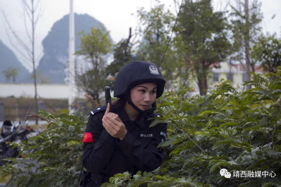 边陲女刑警苏银环 背井离乡不负一身藏蓝 - 靖西市·靖西网