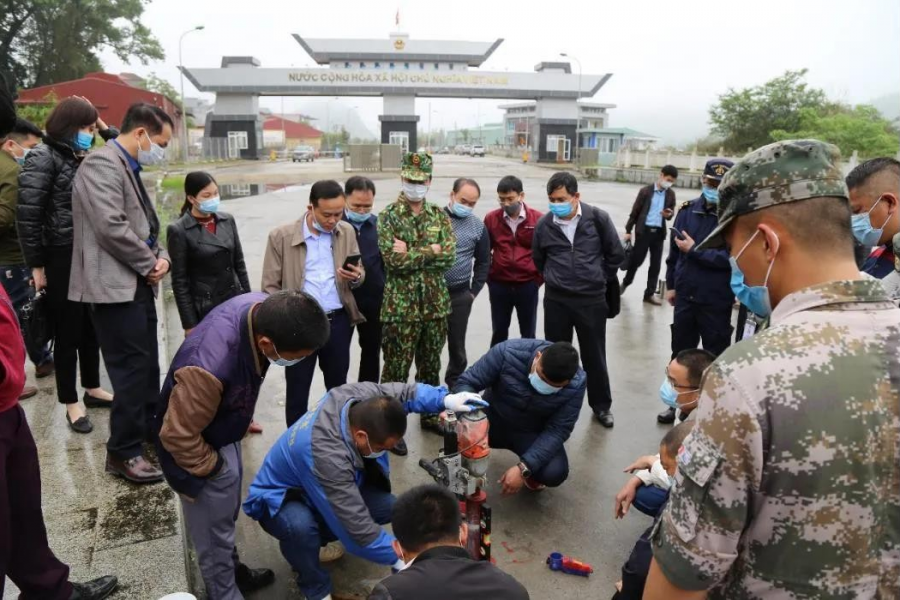 开放倒计时！靖西龙邦口岸那西通道完成中越边界划线定标 - 靖西市·靖西网