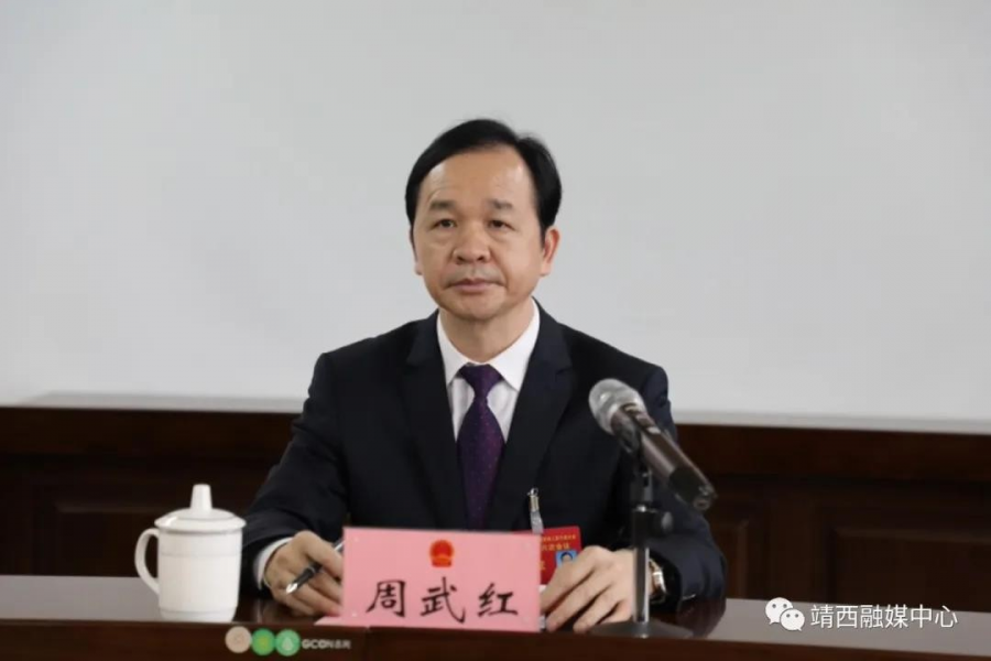 周武红 钟恒钦参加靖西市代表团审议 - 靖西市·靖西网