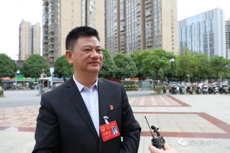 周武红 钟恒钦参加靖西市代表团审议 - 靖西市·靖西网