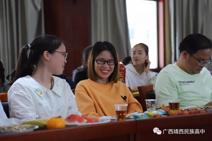 靖西民族高中举办2021年五四青年节教师座谈会 - 靖西市·靖西网