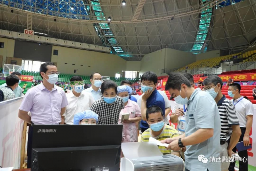 国务院联防联控机制新冠病毒疫苗接种第十驻点工作组到靖西市开展新冠病毒疫苗接种调研指导工作 - 靖西市·靖西网