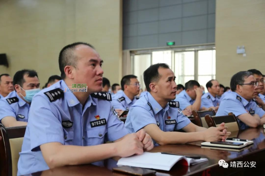 靖西市公安局开展党史学习教育第二专题学习 - 靖西市·靖西网