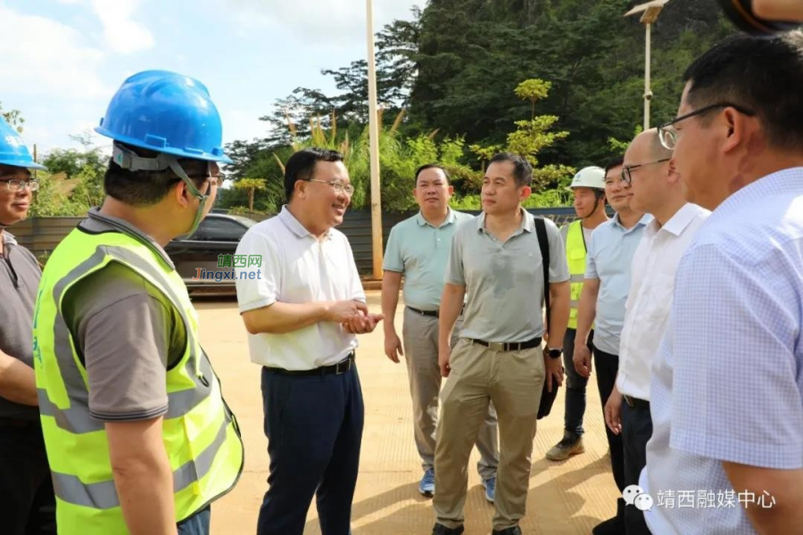 唐标文率队到靖西市临时集中隔离点项目调研指导 - 靖西市·靖西网