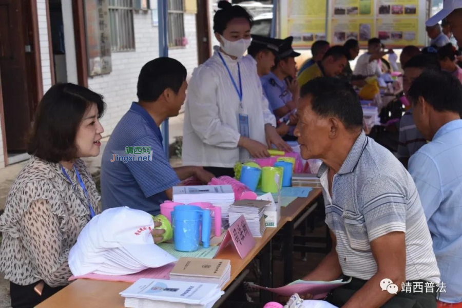 靖西市司法局开展《民法典》法治宣传活动 - 靖西市·靖西网