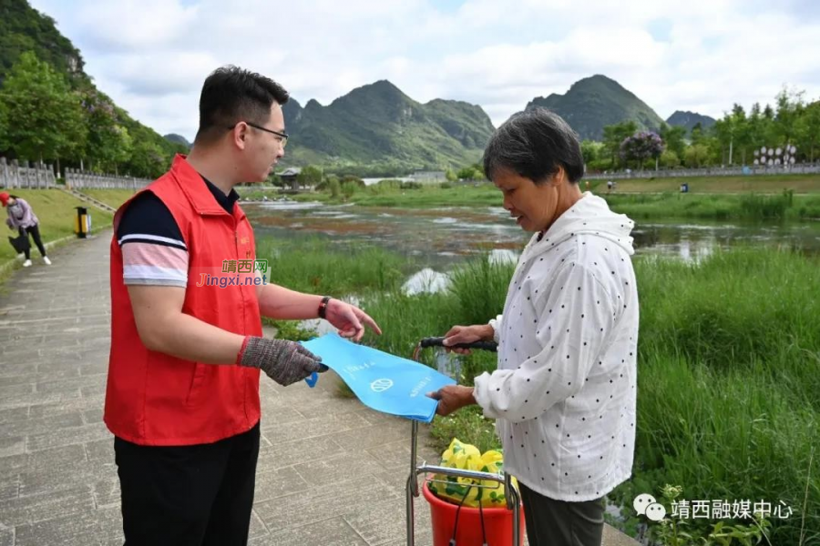 靖西市水利局党支部联合多部门党支部开展志愿服务活动 - 靖西市·靖西网