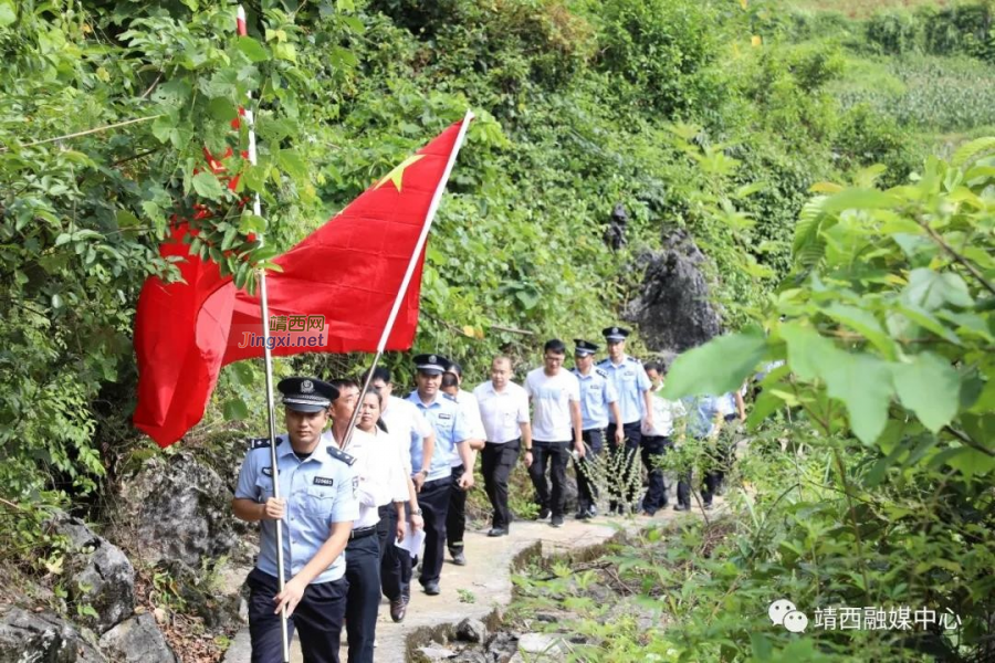 靖西市壬庄乡：护界碑，讲党史，唱红歌，献礼建党百年 - 靖西市·靖西网