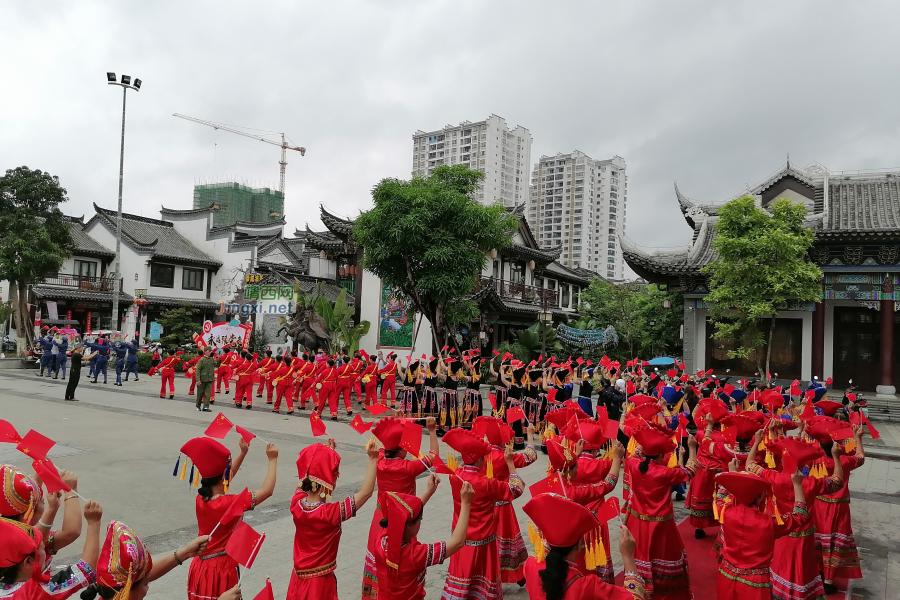 靖西少数民族庆祝中国共产党成立100周年 - 靖西市·靖西网