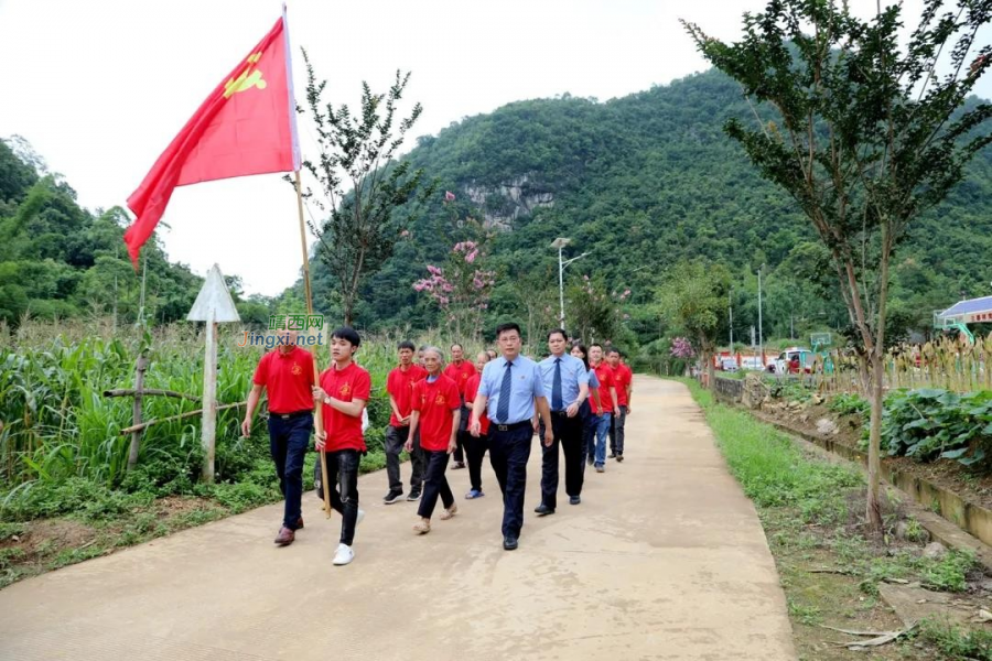 靖西市检察院党员干部到安德镇三郎村开展 “七一”主题党日活动 - 靖西市·靖西网