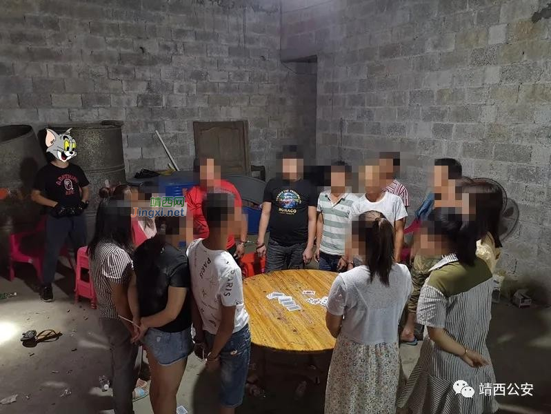 靖西一藏于民房内赌博窝点被端！抓了15人，扣押赌资1万余元 - 靖西市·靖西网