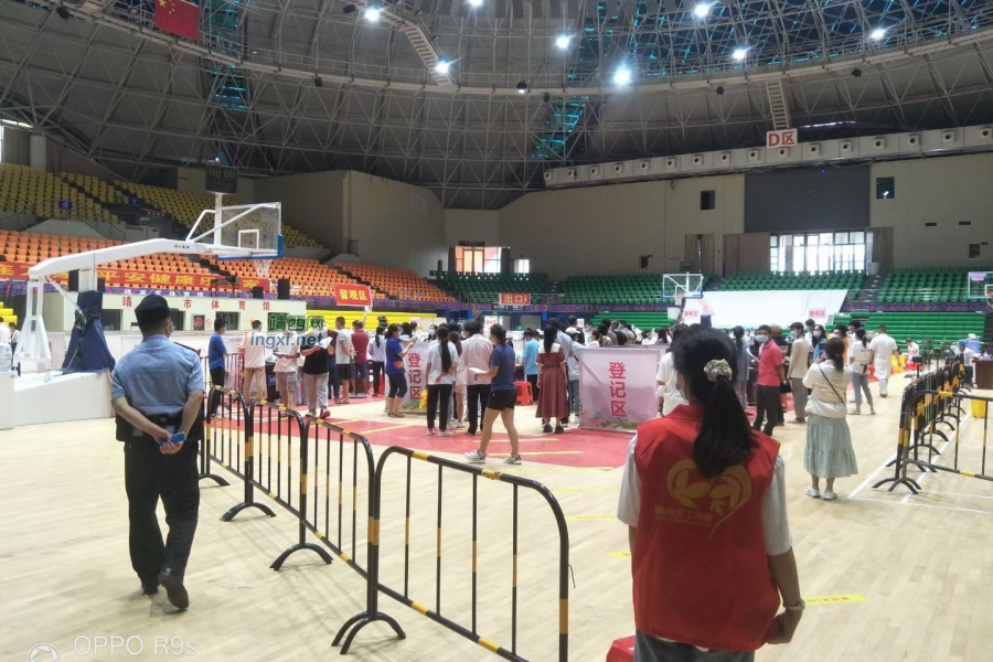 15~17岁的可以去靖西体育馆接种疫苗 - 靖西市·靖西网