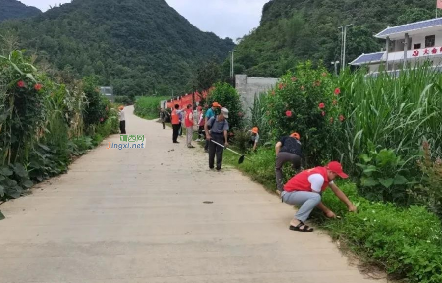 果乐乡大会村：以学促行，助力乡村风貌提升 - 靖西市·靖西网