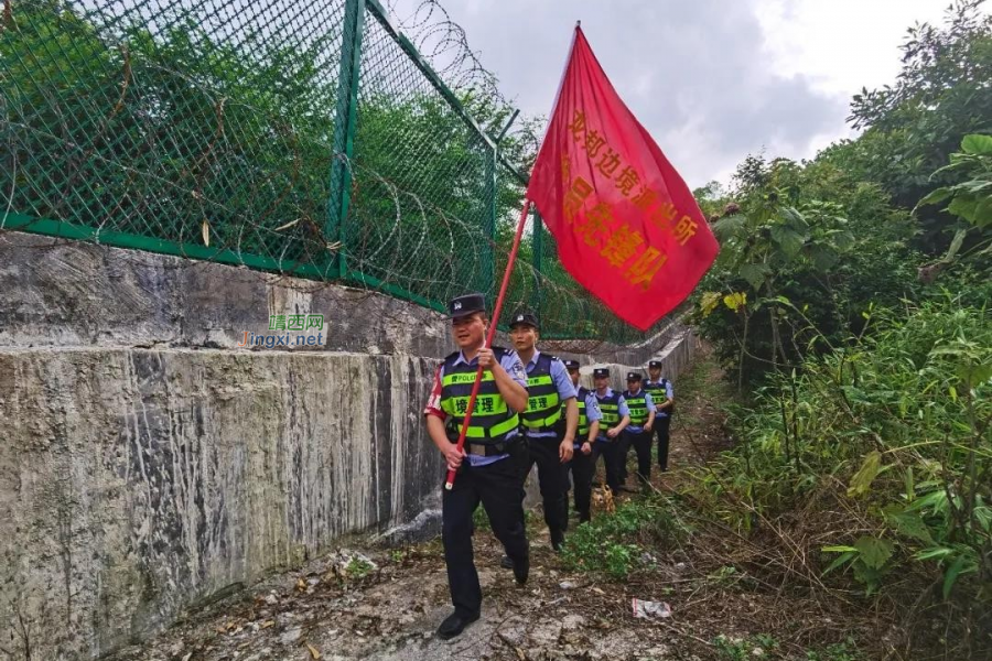 广西出入境边防检查总站先进党支部——龙邦边境派出所党支部 - 靖西市·靖西网