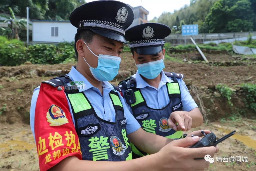 疫情防控！靖西龙邦边防站利用无人机对口岸进行不间断巡查 - 靖西市·靖西网