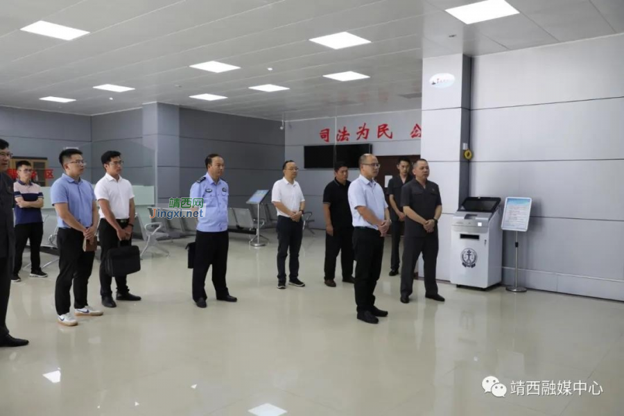 靖西市委书记郝玉松率队开展政法队伍教育整顿“回头看”专题调研 - 靖西市·靖西网