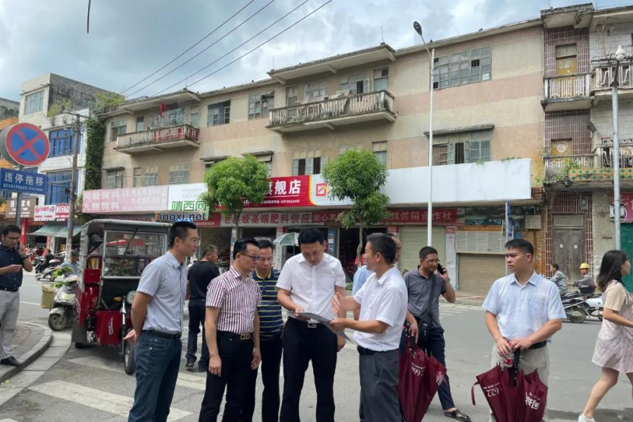 靖西市委副书记、副市长、代理市长华东莅临靖西天润城视察指导工作！ - 靖西市·靖西网