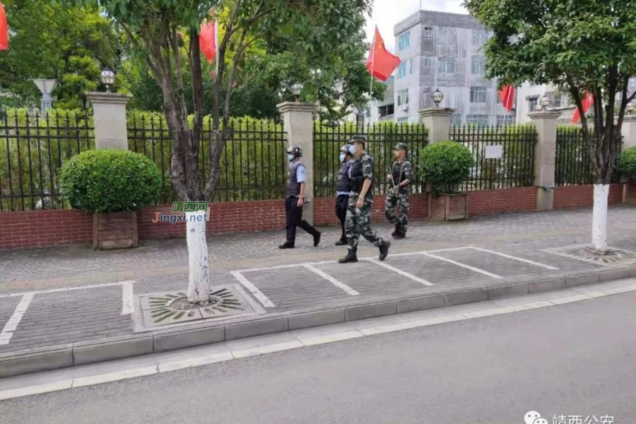 靖西中元节里的别样“警色” - 靖西市·靖西网