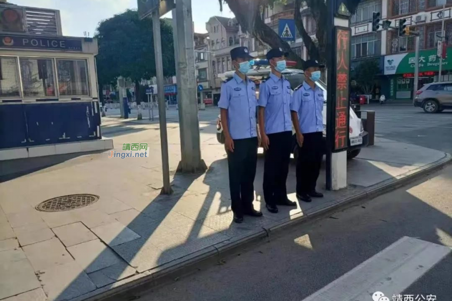 靖西中元节里的别样“警色” - 靖西市·靖西网