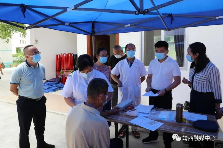 黄台勇到岳圩镇、地州镇视察疫情防控和乡村治理工作开展情况 - 靖西市·靖西网