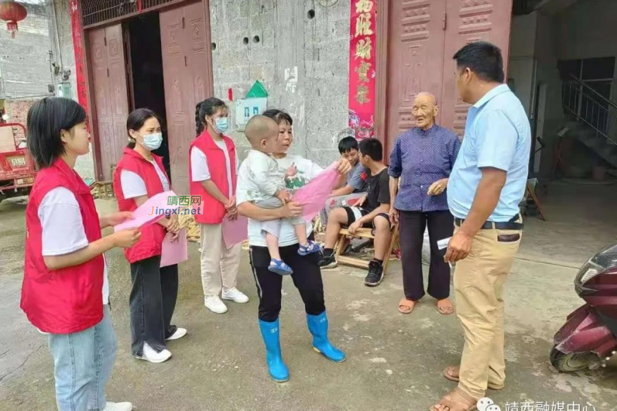 龙临镇：战“疫”前线 “志愿红”，我是党员我先上！ - 靖西市·靖西网