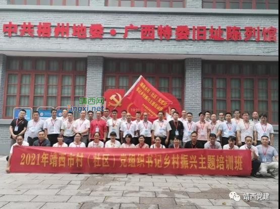 靖西市举办2021年村（社区）党组织书记乡村振兴主题培训班 - 靖西市·靖西网