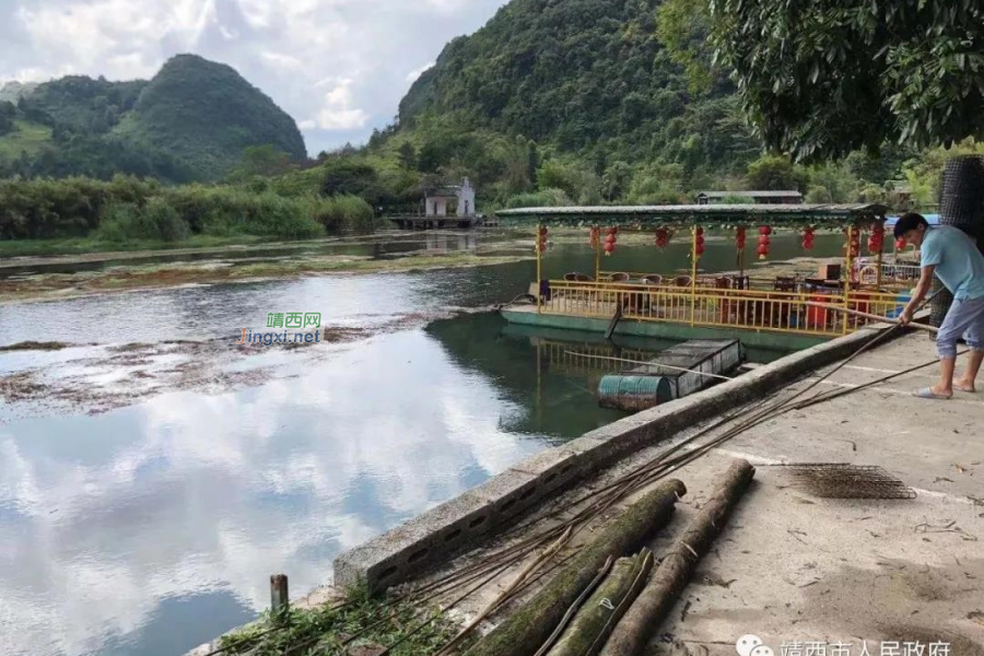 靖西市联合开展鹅泉景区“四乱”整治清理工作 - 靖西市·靖西网