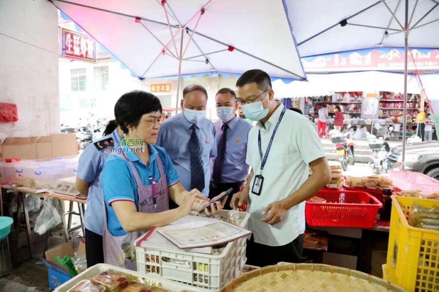 靖西市人民检察院第二检察部，对辖区内各城区、乡镇生产售卖的月饼质量安全开展节前监督检查 - 靖西市·靖西网