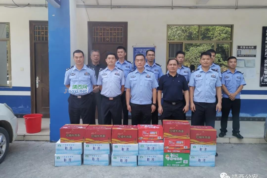 黄志锋带领第二批援靖警力到边境换防并开展走访慰问工作 - 靖西市·靖西网