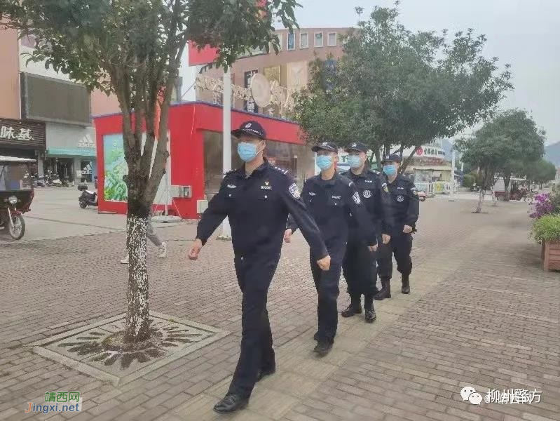 党旗飘扬，柳州公安民警在边境线上建起了临时党支部 - 靖西市·靖西网