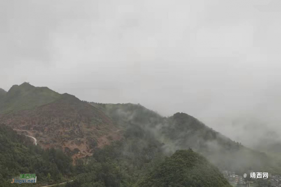 烟雨中的靖西“新农村” - 靖西市·靖西网