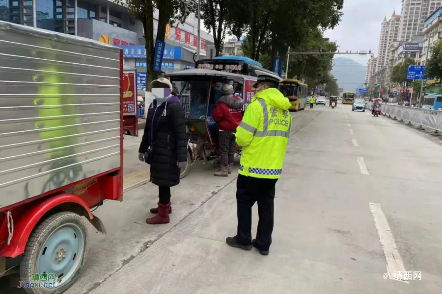 靖西违法三轮车，严查！ - 靖西市·靖西网