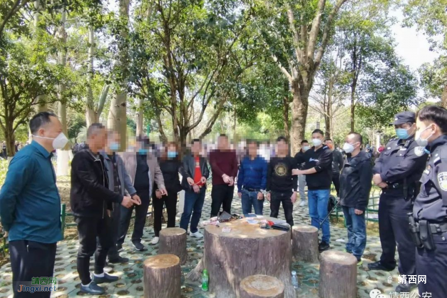 重拳出击！靖西警方抓获涉赌人员67人！ - 靖西市·靖西网
