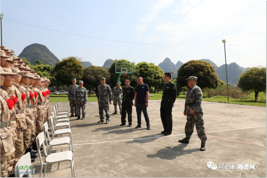 靖西市举行2022年春季新兵入伍批准仪式暨欢送大会 - 靖西市·靖西网