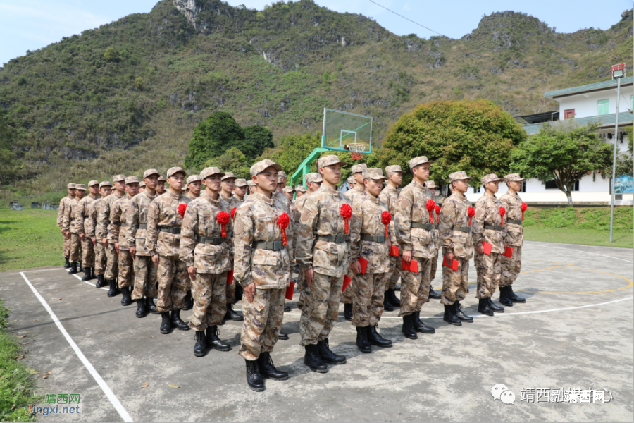 靖西市举行2022年春季新兵入伍批准仪式暨欢送大会 - 靖西市·靖西网