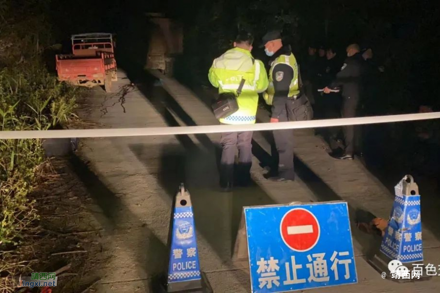 乡村道路盲目超车，一个不慎引发事故 - 靖西市·靖西网