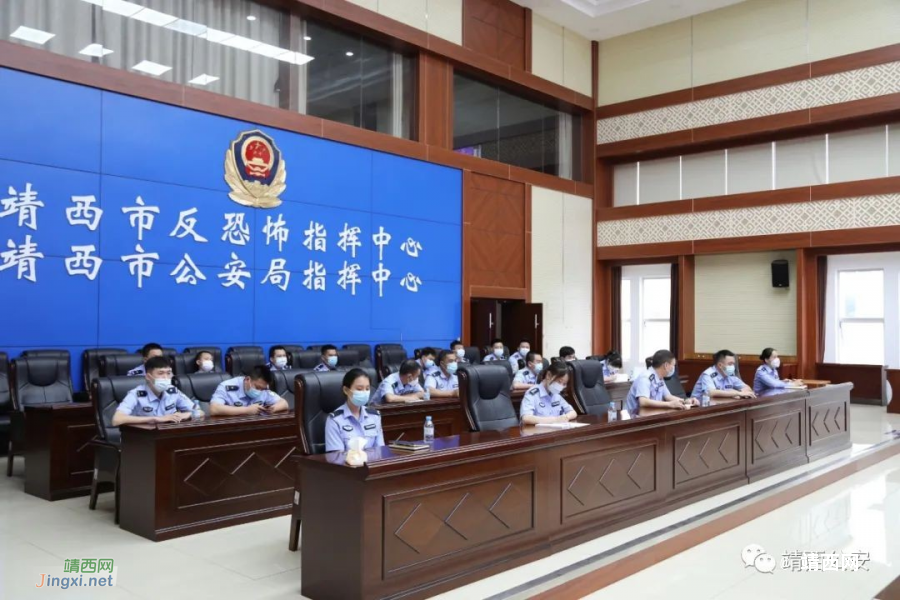 靖西市公安局组织观看庆祝中国共产主义青年团成立100周年大会直播 - 靖西市·靖西网