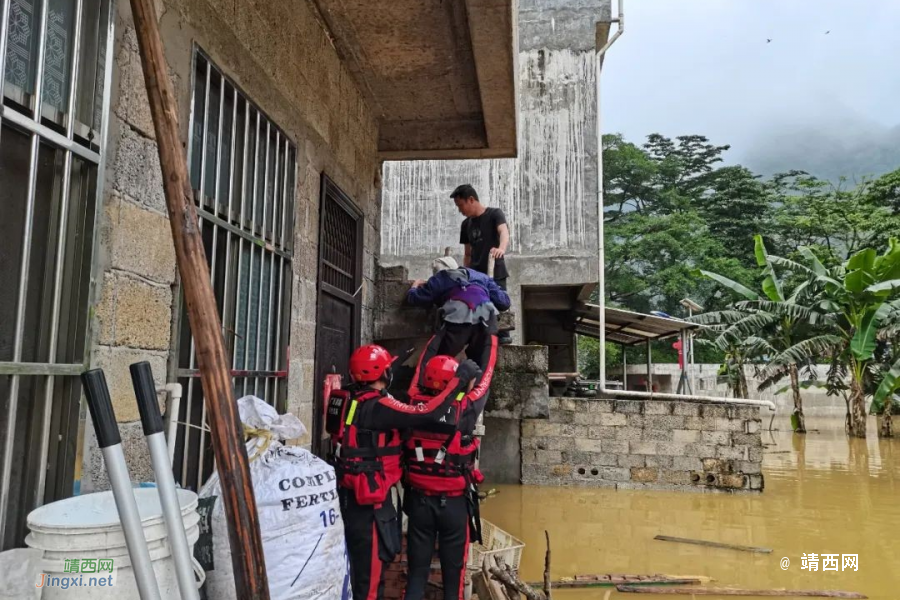 百色这地因降雨致涝，100名村民被安全转移！ - 靖西市·靖西网