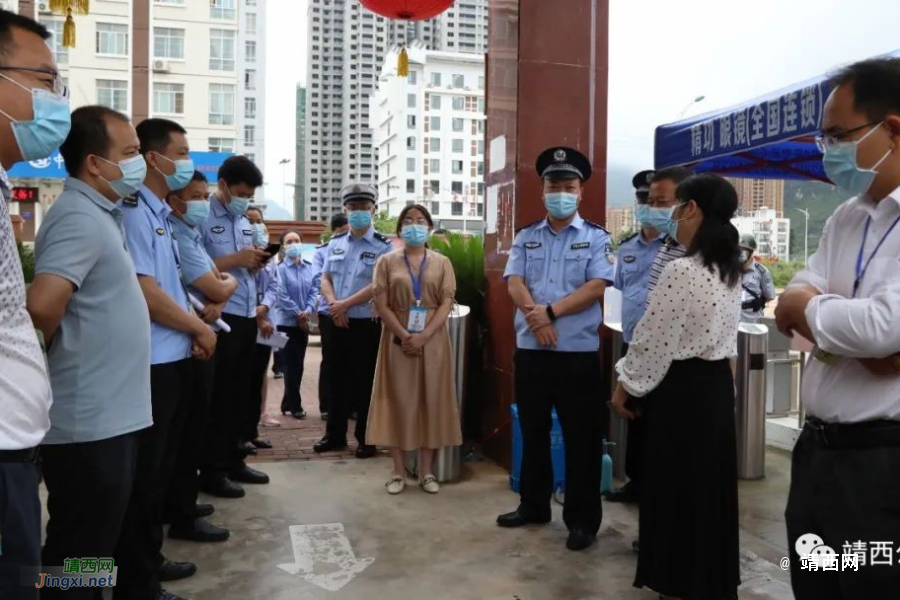 玉文波副市长率队检查指导高考安保工作 - 靖西市·靖西网