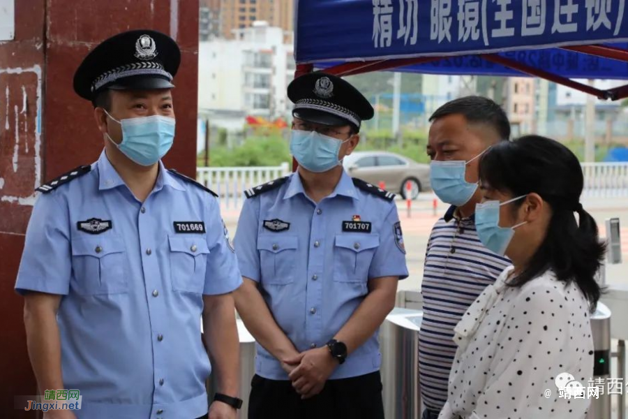 玉文波副市长率队检查指导高考安保工作 - 靖西市·靖西网