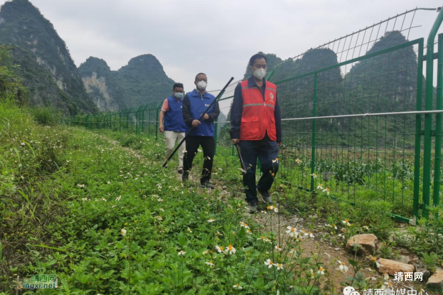 黄敬义：脚踏巡边路 “学习强国”伴我行 - 靖西市·靖西网