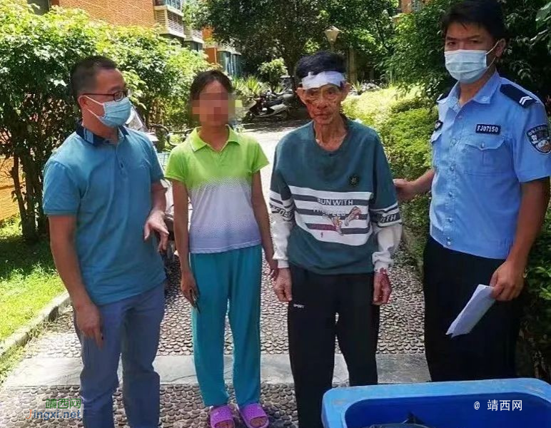 老人外出受伤 民警倾心救助 - 靖西市·靖西网